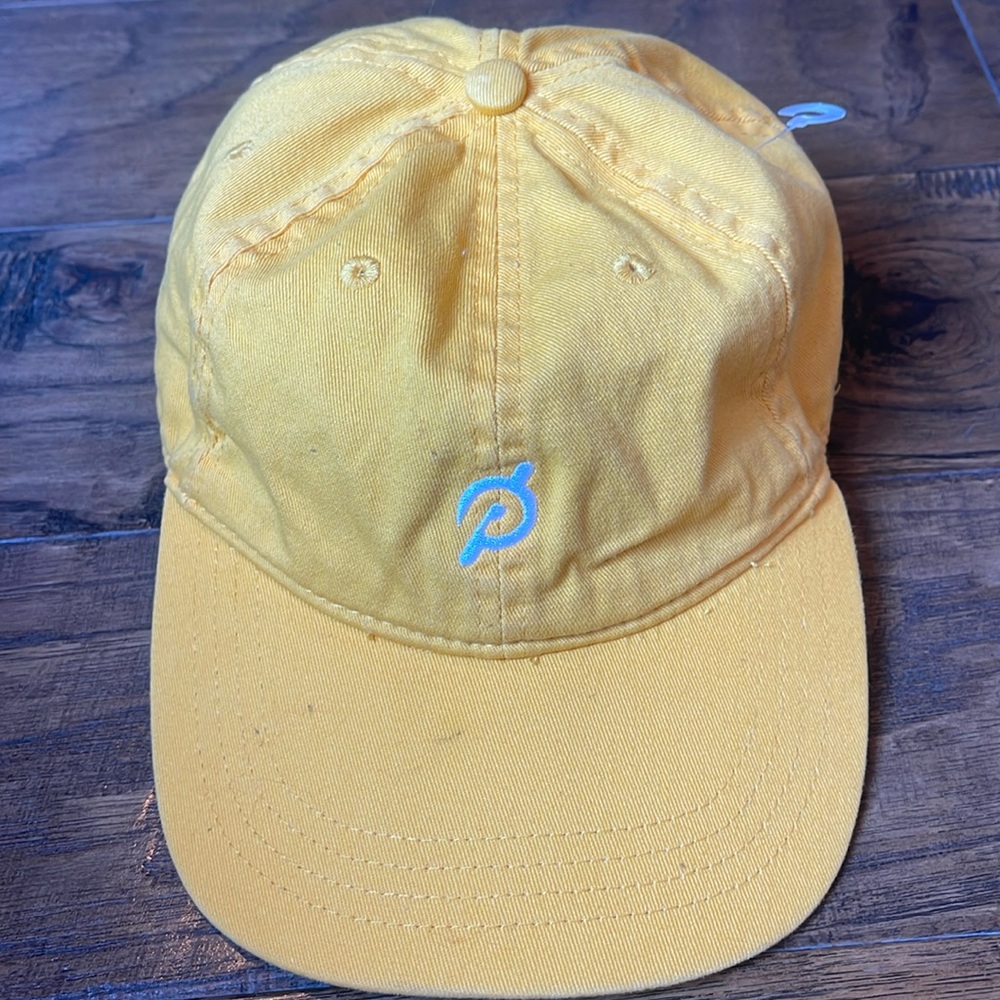 Peloton Yellow adjustable hat